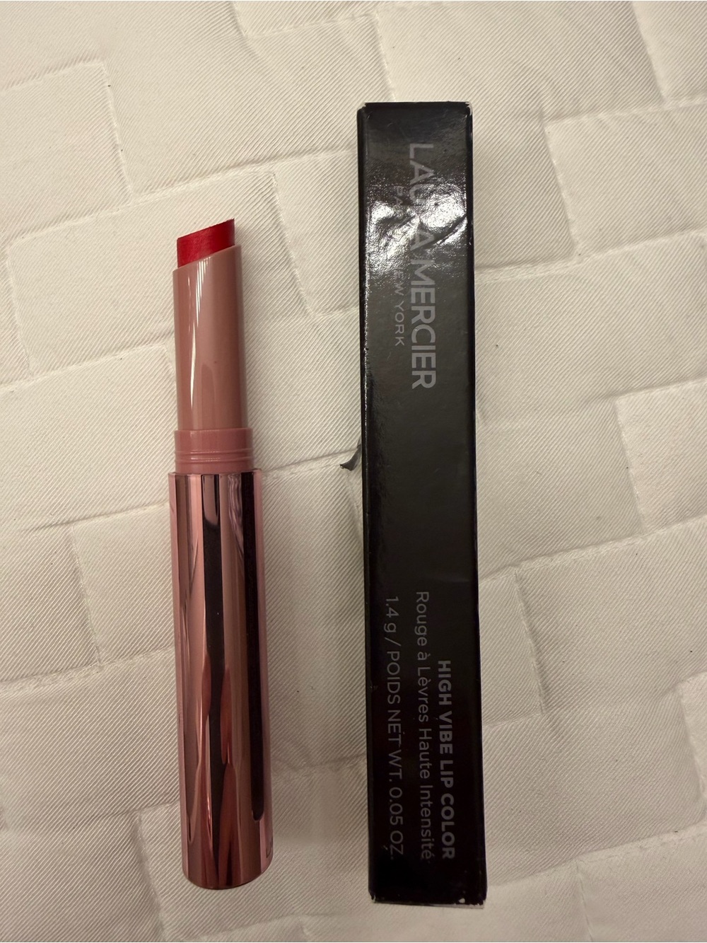 laura mercier High Vibe Lip Color - Bright Red